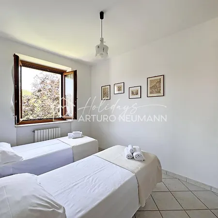 560 - Trilocale A Sirolo, Al Primo Piano Con Giardino, Aria Condizionata E Wi-fi - White Club Omaggio Dal Lun Al Ven Fino Al 02-08 Sirolo